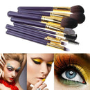 10pcs Makeup Brushes Foundation Powder Eye Shadow Blush Brush Cosmetic Set