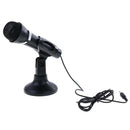 Flexible Neck 14cm Handheld Microphone w/ Holder Loudspeaker Megaphone