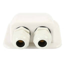 2 Holes With Cable Entries Roof Gland Waterproof Caravan Accessories for Yacht