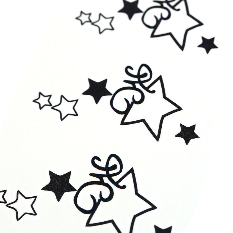 Cute Waterproof Star Arm Temporary Tattoo Stickers Body Art Removable Tatoos Kw
