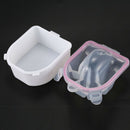 Nail SPA Acetone Resistant Soak Off Warm Water Bowl Manicure Nail Soak Bowl G7W4