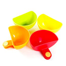 1PCS Home Cutlery Dip Clips Flavored Dish For Spice Tomato Sauce Nutshell B4S4