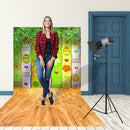 Happy Easter Background Cloth Photo Studio Room Backdrops Home Tablecloth
