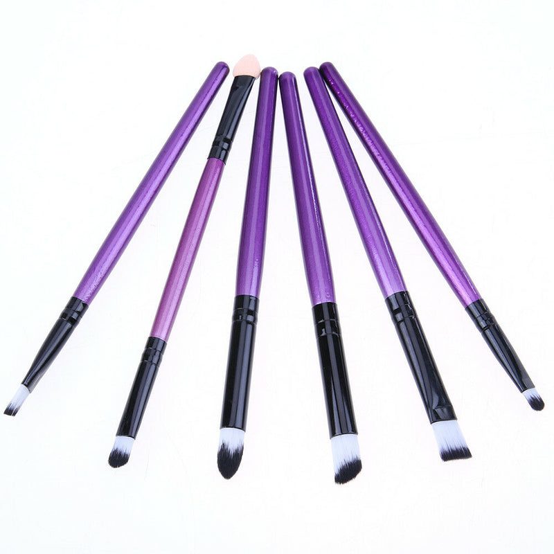 6pcs/set Dual-end Eyes Makeup Brushes Eyebrows Eyelash Eye Liner Cosmetics A