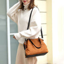 Shoulder Messenger Handbags Women Large Totes Crossbody Bags (Light Brown)