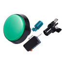 Arcade Game 52mm Green Illuminated Momentary Push Button SPDT Mini Switch L5O2