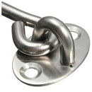 Stainless Steel Heavy Duty Cabin Hook and Eye Lock for ShedÃ¯Â¼Å’Gate or Garage  E8X9
