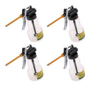 4 Pieces 250g High Pressure Hand Pump Oiler Oil Pot Can Hose For Lubricants Made