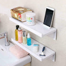 Home Bathroom Shelf Suction Cup Rack Organizer Wall Display Storage New She G3B4