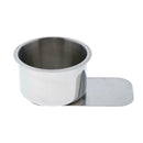 Stainless Steel Slide Under Drink Cup Holder for Poker Table Large/Small S