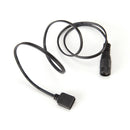4pin Female Connector to DC Power Adaptor for 3528 5050 RGB LED Light Lamp  JR