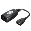 USB 2.0 to CAT5 CAT5e CAT6 RJ45 LAN Modem Extension Adaptor Cable Converter A8P4
