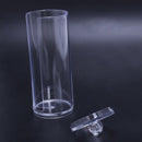 Round Cosmetic Organizer Makeup Case Cotton Pad Case Box Lipstick Holder Cl V3V5