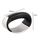 Stainless Steel Garlic Press Crusher Manual Rocking Mincer Squeezer for Kitchen