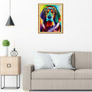 5D DIY Full Drill Diamond Painting Dog Cross Stitch Embroidery Mosaic Kit