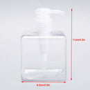 250ml Empty Emulsion Bottle Transparent Plastic Liquid Dispenser Shampoo Bot Gw