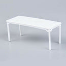 Home Furniture DIY Scenery 1/25 Scale Table 4 Leg Plastic for DIY Mini Scene