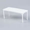 Home Furniture DIY Scenery 1/25 Scale Table 4 Leg Plastic for DIY Mini Scene