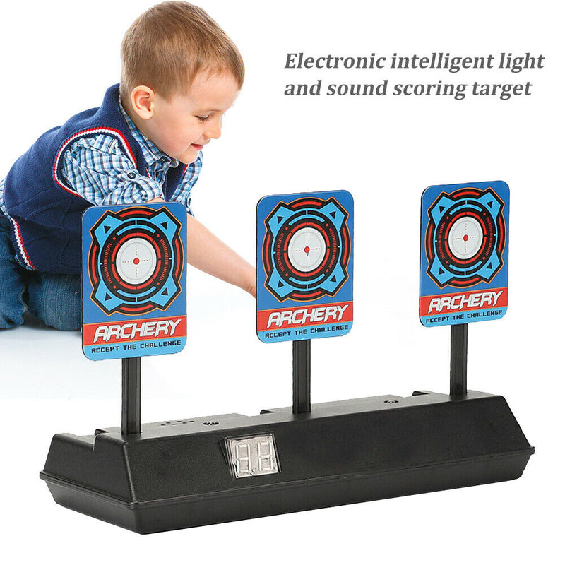 Electronic Light Sound Scoring Target Intelligent Auto Reset Scoring Toys