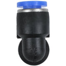 9.5 mm external thread up to 6 mm push-in connection Pneumatic angle connec I2E8