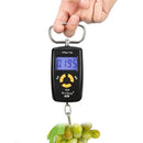1X(WeiHeng Mini Hand Held Hanging Scale 45Kg/10G Lcd Digital Traveling Fish