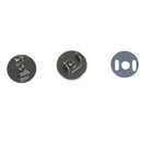 10 Sets Magnetic Snap Clasps Metal 14mm For Sewing Purse Handbag Bag Craft