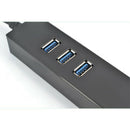 High Speed 3 Ports Usb 3.0 Hub 10/100/1000 Mbps To Rj45 Gigabit Ethernet La K6G6