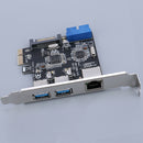 PCI-E Express USB 3.0, 2-Port Expansion Card Chipset, for Windows XP/Vista