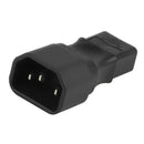 IEC320 C14 Male To  IEC 320 C9 Female Power Converter AC Adapter