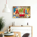 5D DIY Full Round Diamond Painting Family Cross Stitch Art Craft Home Decor A
