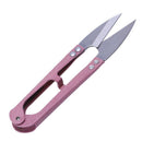 Cross needle Sharp Spring Thrum Yarn Scissors Pink F3T9
