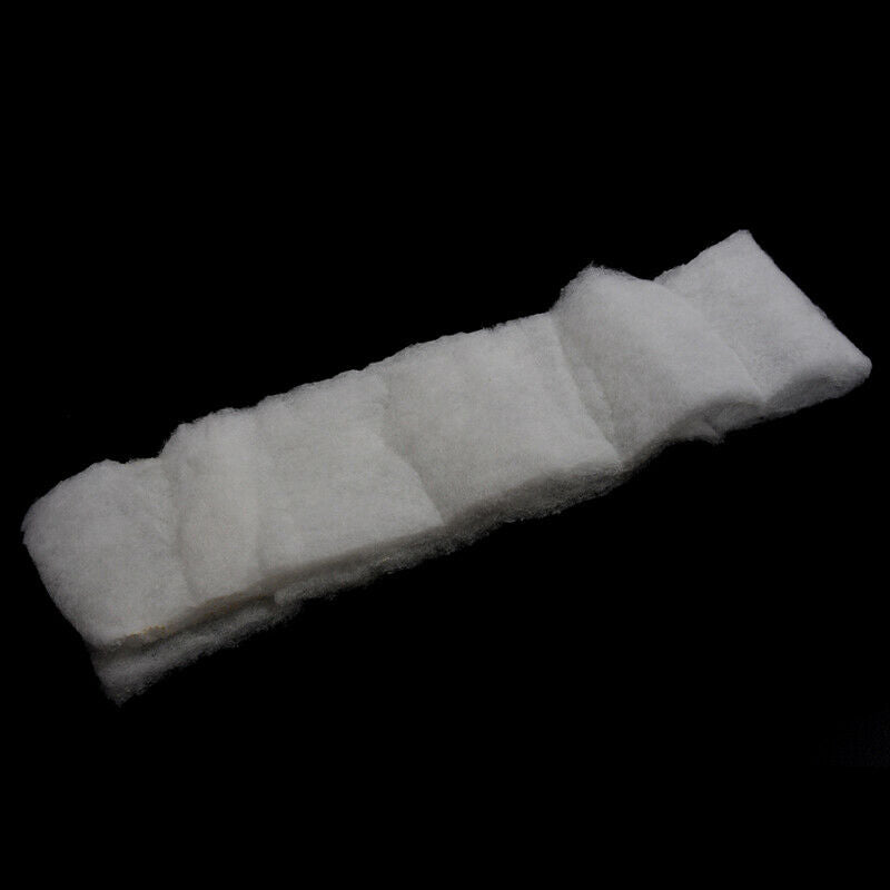 110cm Long Rectangle Shaped Aquarium Fish Tank Thick Filter Sponge White L8G3