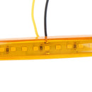 2x Amber 9 LED Truck Side Marker Light Clearance for Car Lorry Bus Waterproo Hn