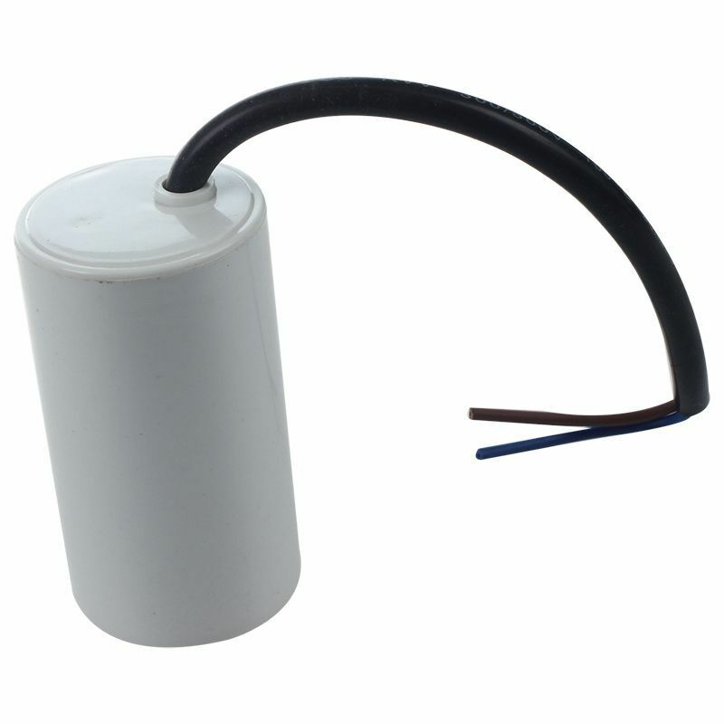 CBB60 20uF Wire Lead Cylinder Motor Run SH Capacitor AC 450V X3W1