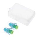 Silicone earplugs noise cancelling reusable ear plugs hearing protection +boxF5