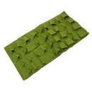 72 Pocket Planting Bag Wall Vertical Greening Hanging Garden Outdoor Plant