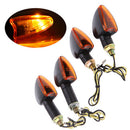 Universal 12V Motorcycle Turn Signal Indicator Light Front Back Flashing Ha