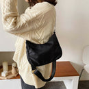 2pcs Nylon Messenger Bag Women Shoulder Purse Crossbody Handbags (Black) A