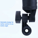 Umbrella Stand Adjustable Angle Round Corner Easy Fix Golf Cart Fishing Chair