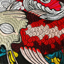 Japanese Koi Fish Sewing On Patch Embroidery Appliques Craft DIY Decoration