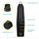 Rechargeable Pet Claw Grooming Trimmer Electric Dog Cat Toe Nail File Grinder#