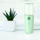 White Usb Portable Nano Mist Sprayer Facial Body Nebulizer Steamer Moisturi