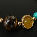 1pcs Universe Planet Solar Galaxy Stone Colorful Glass Adjustable Bracelet CDK
