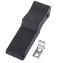 Flexible Draw Latch Kit 4'' Soft Black Rubber Replacement XK710
