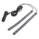 Blue 12 LED LED Rope Strip Light Night Lighting Outdoor Indoor Background Light
