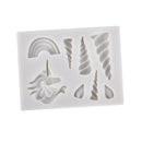Cloud horn ear silicone mold Decorating Cupcake Gumpaste fondant tool BX