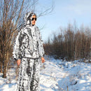 Breathable Leafy Camo Hooded Stretchy Ghillie Suits Clothes Jacket Pants
