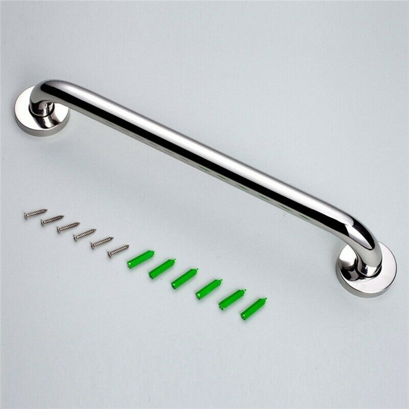 New Bathroom Tub Toilet Stainless Steel Handrail Grab Bar Shower Safety Sup U8F9