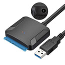SATA to USB Adapter USB 3.0 to Sata 3 Cable for 2.5in 3.5in Hard Disk Drive