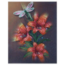 2Pcs Special Shaped Drill 5D Diy Diamond Painting "Mushroom House" Plant Fl